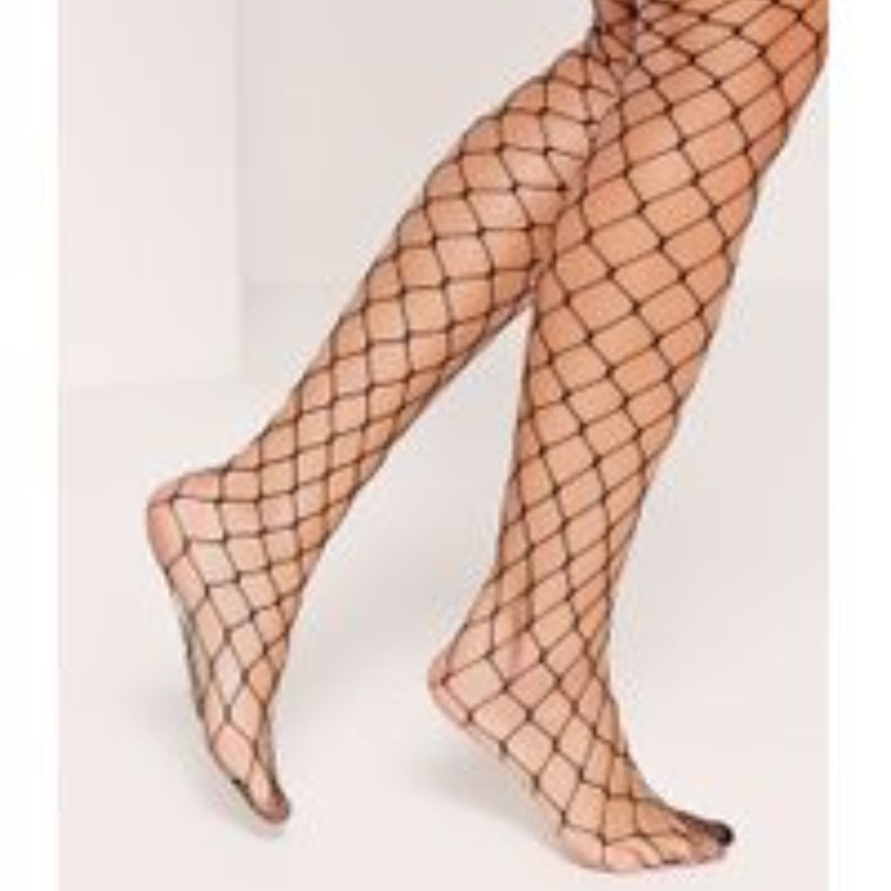 NWT HUE Fishnet Tights - Picture 5 of 7